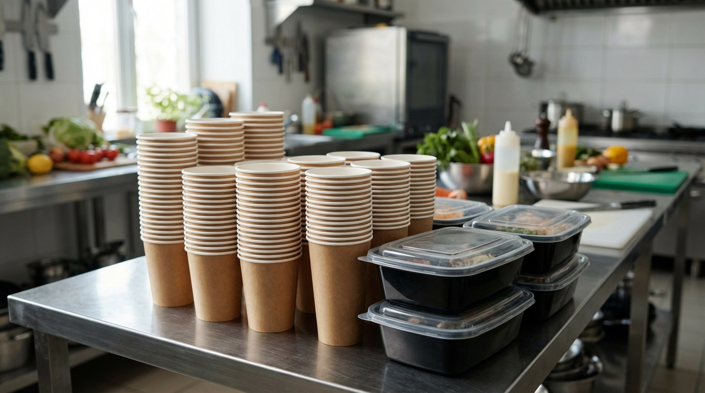 Bulk paper cups and food containers manufacturer Nandha Paper Products Pondicherry India