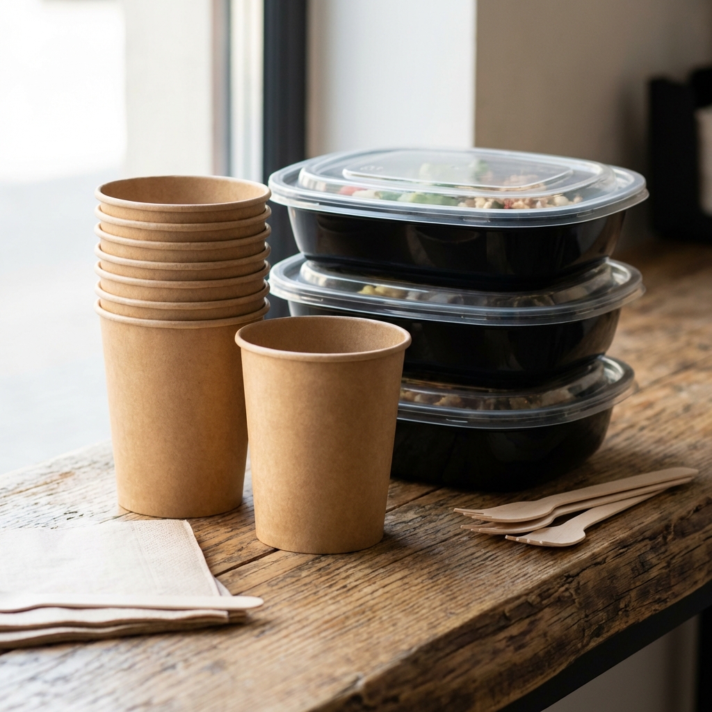 Disposable paper juice cups and food containers bulk manufacturer India